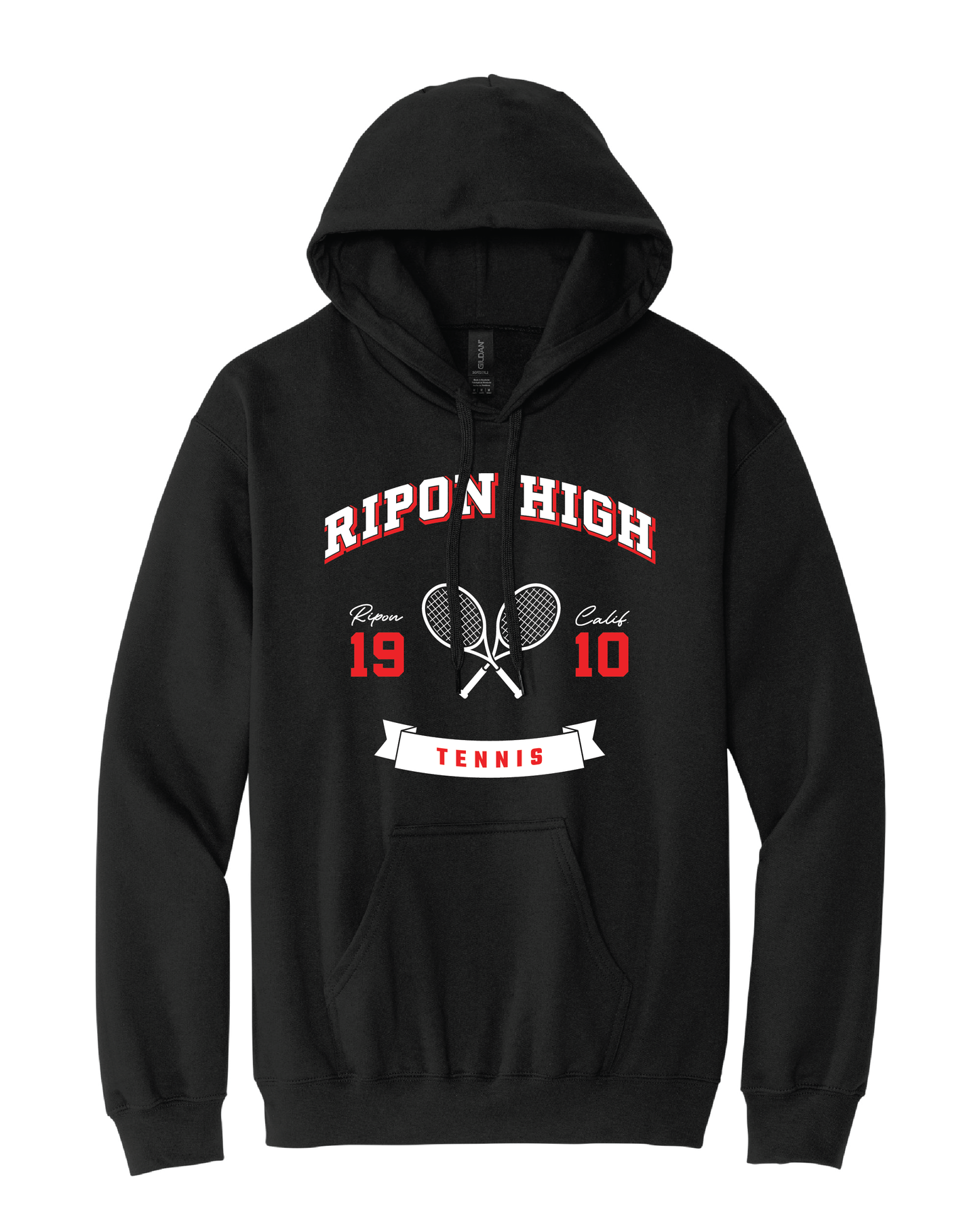 RHS Sports #1 Black Standard Hoodie (choose your sport)