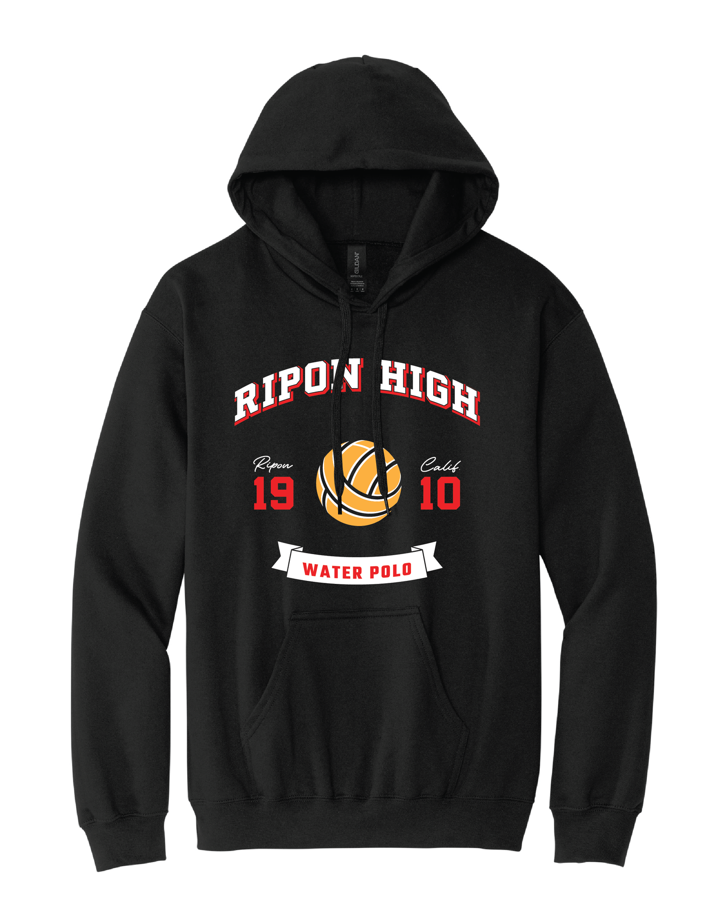 RHS Sports #1 Black Standard Hoodie (choose your sport)