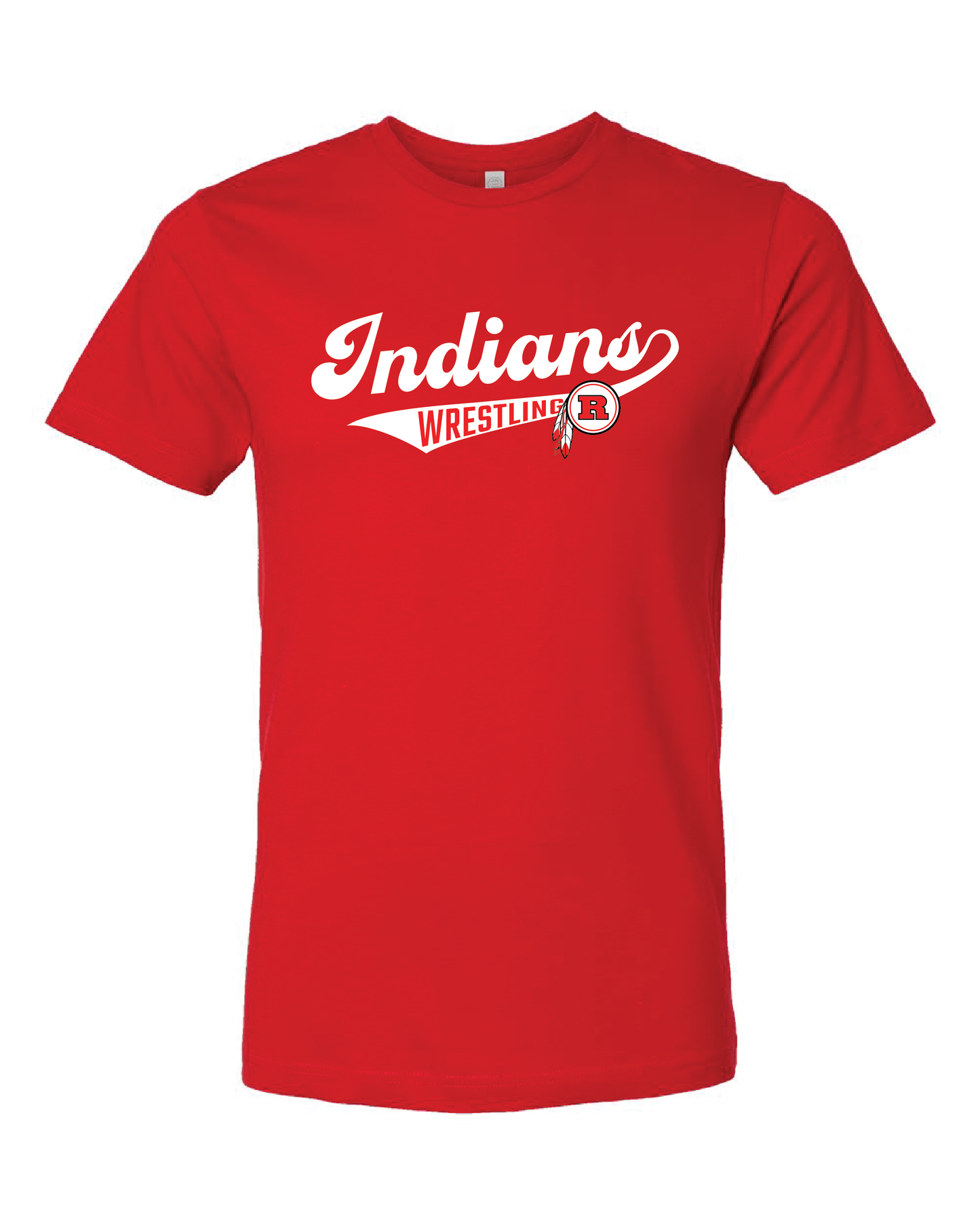 RHS Sports #2 Red Cotton Tee (choose your sport)
