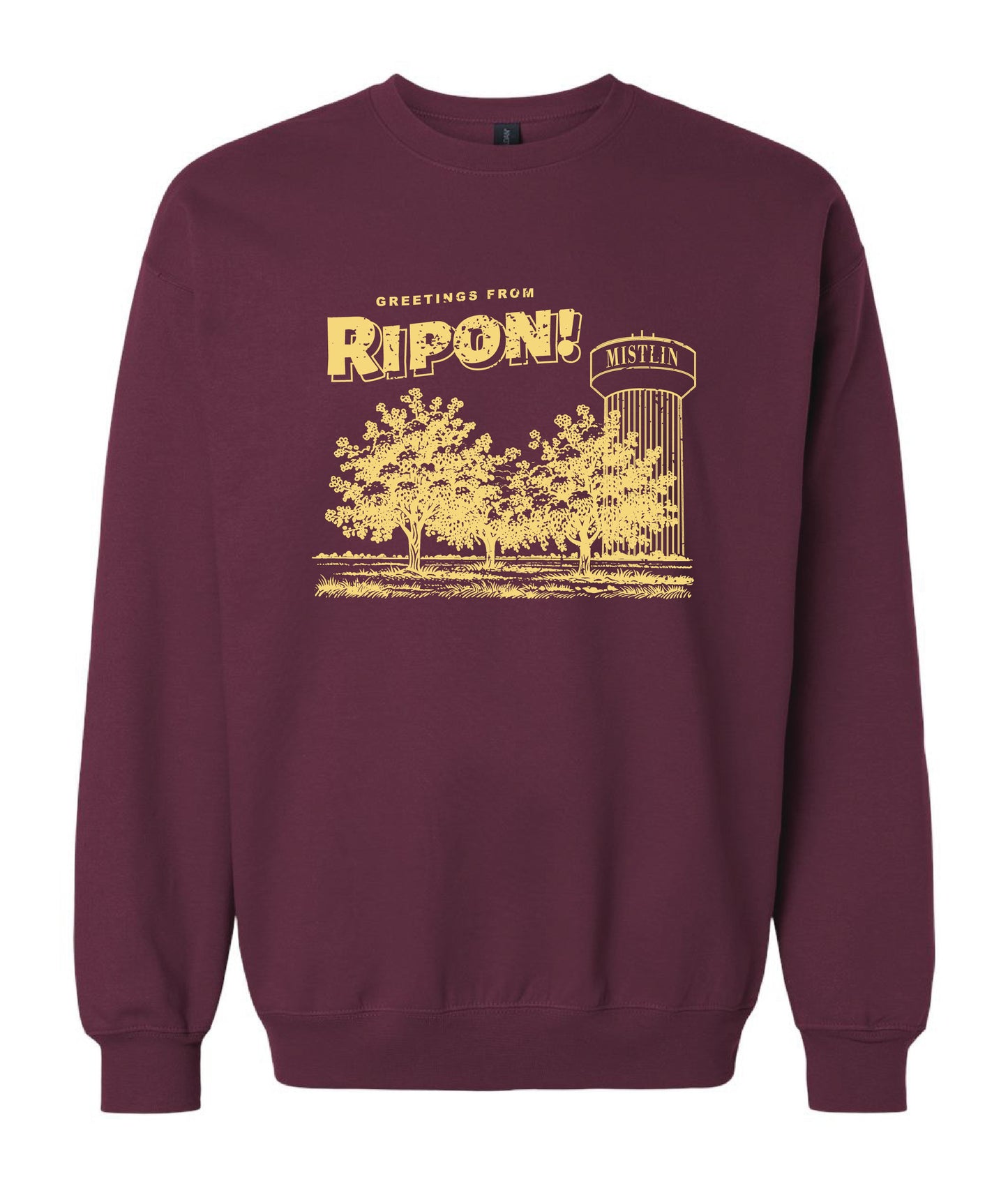 Vintage Postcard Crewneck