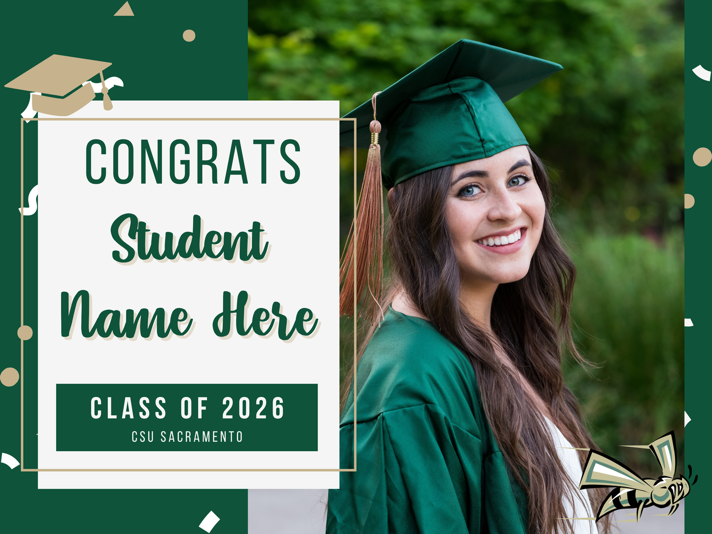 Custom College Grad Sign (with picture)