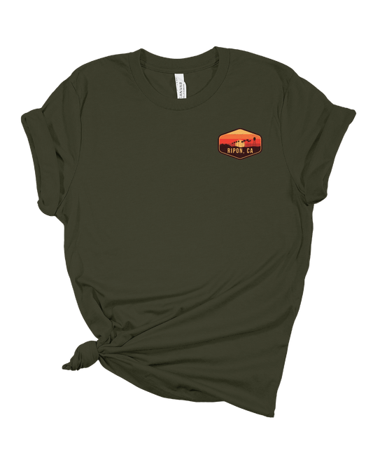 Sunset Badge Tee