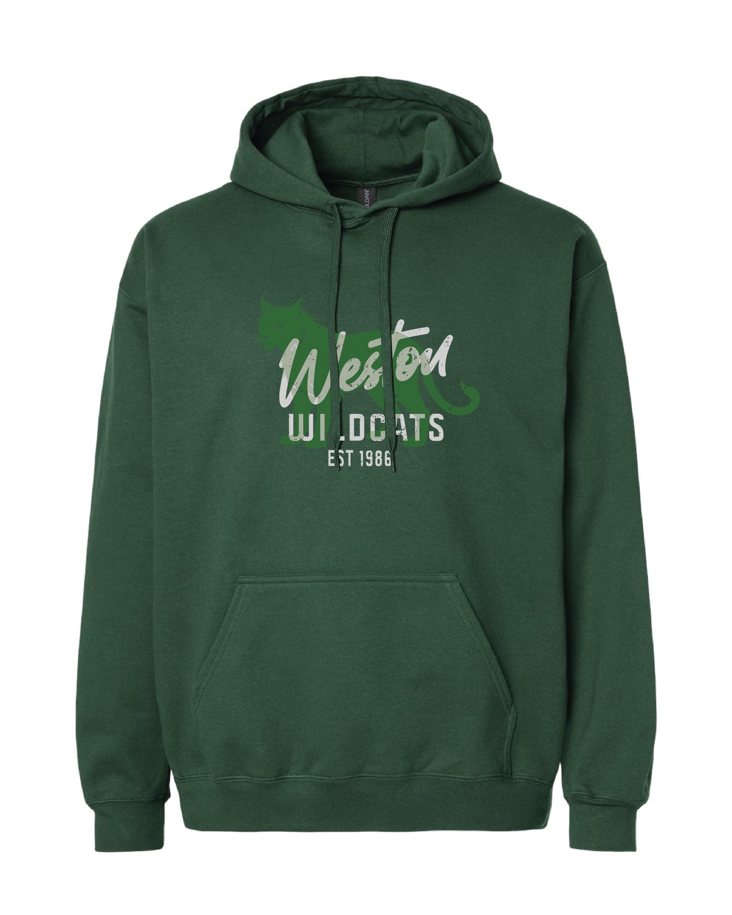Distressed Wildcats Hoodie