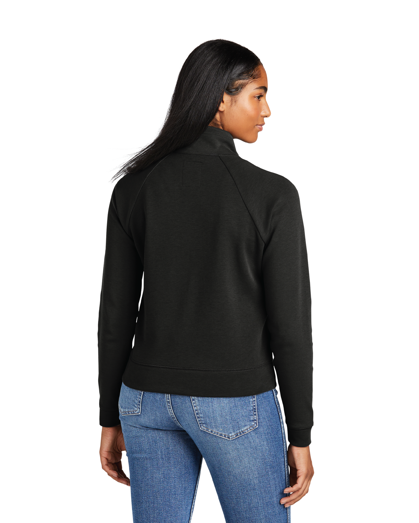Women's Cropped 1/2 Zip Sweatshirt