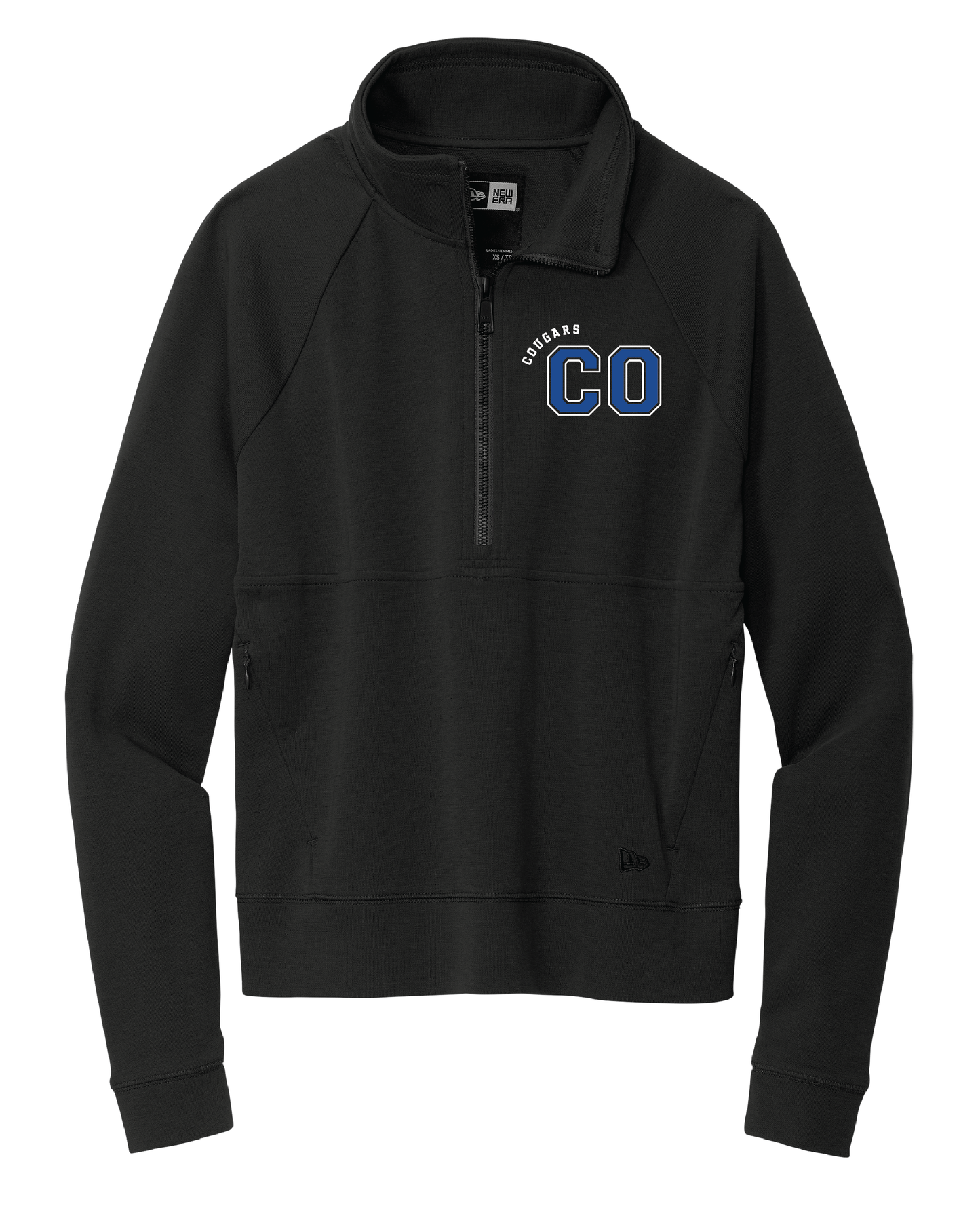 Women's Cropped 1/2 Zip Sweatshirt