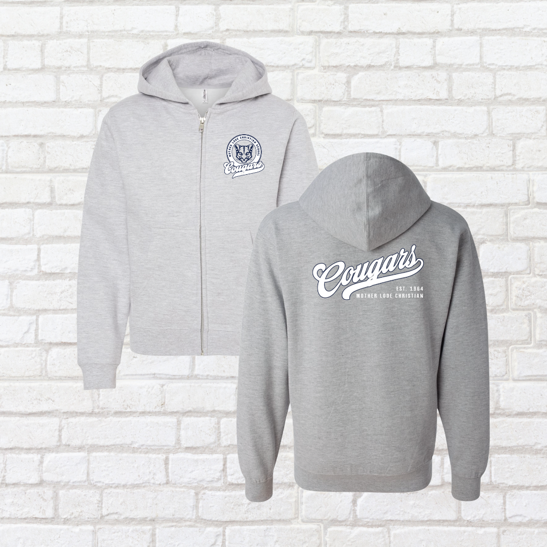 MLCS Vintage Zip Up Hoodie