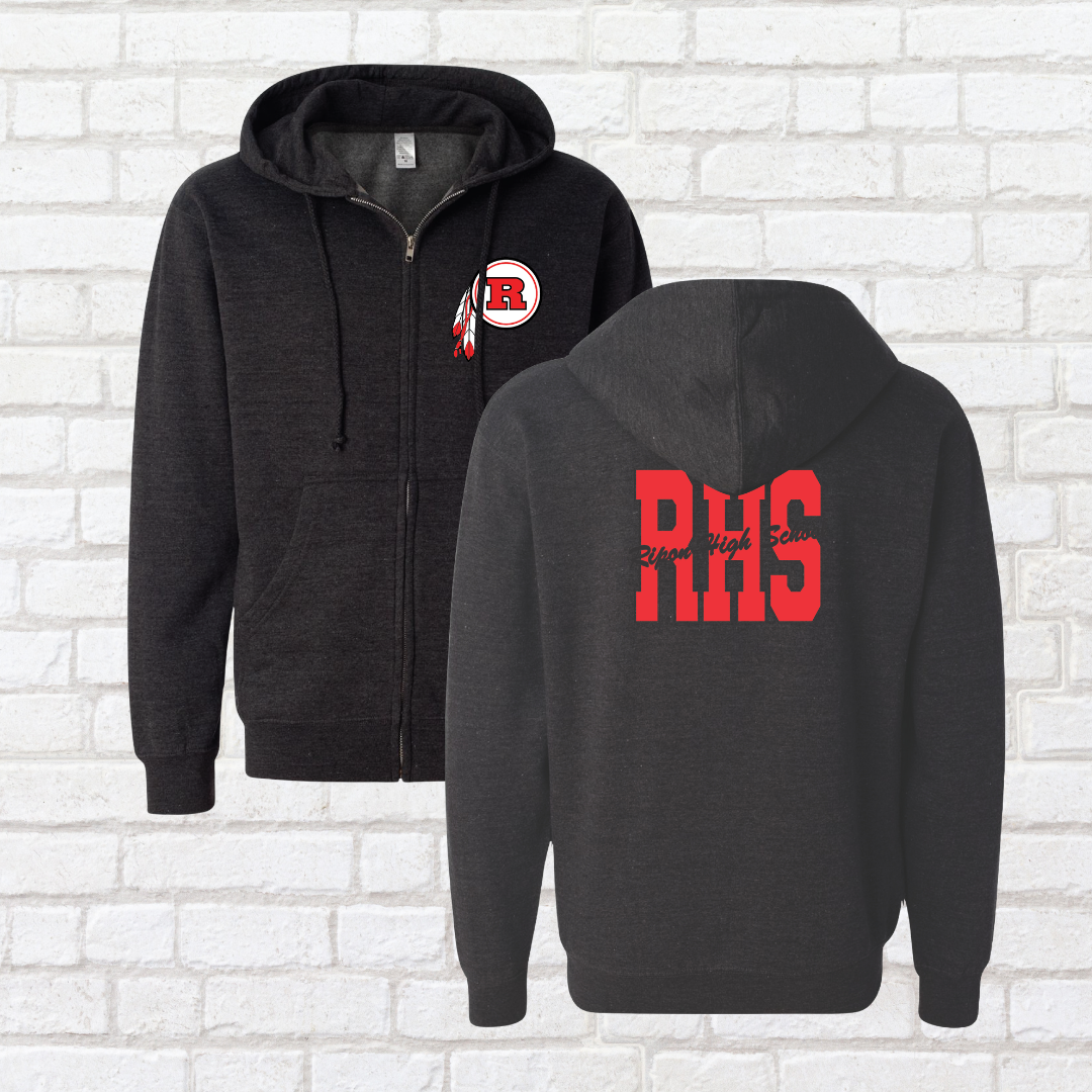 RHS Block Zip Up Hoodie