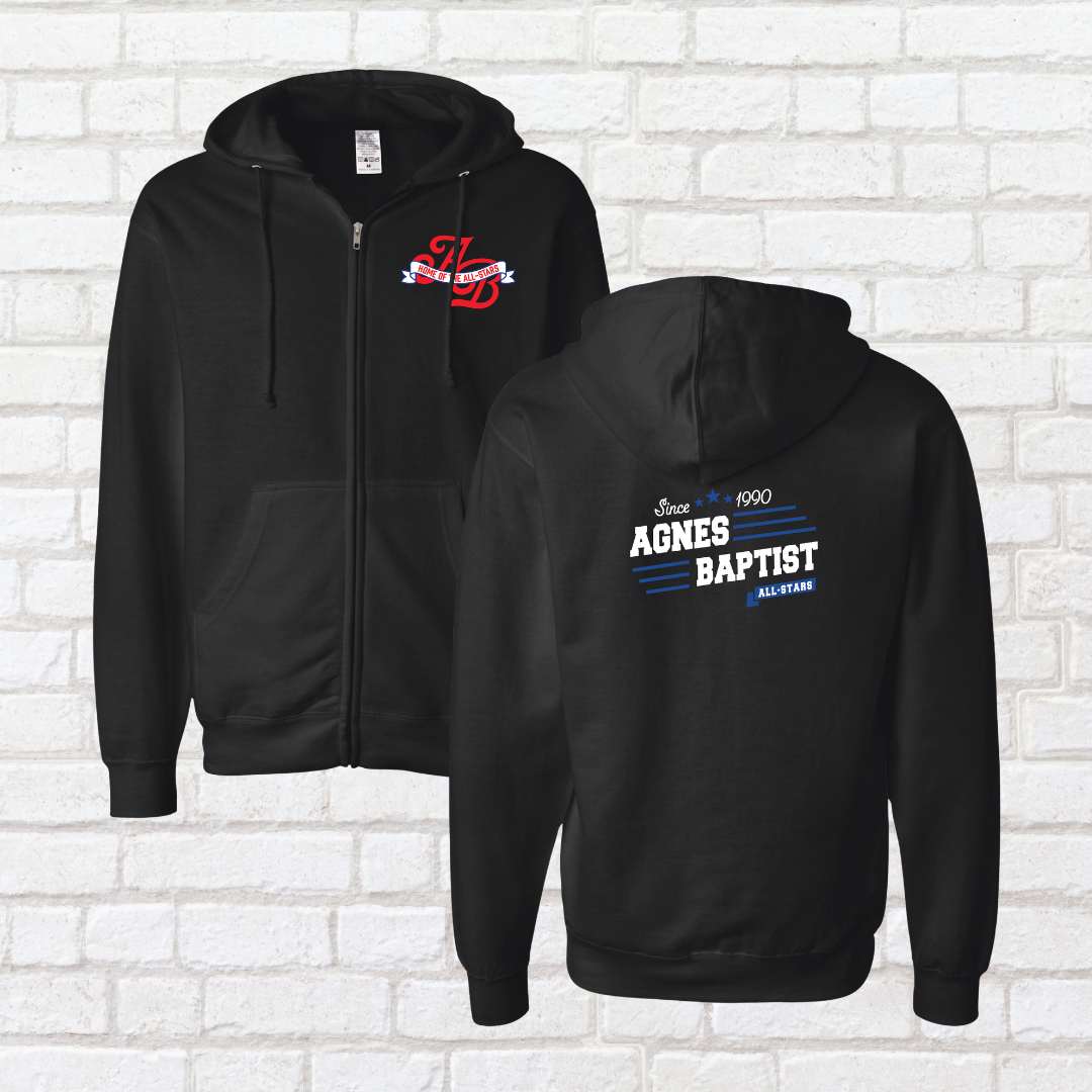Athletic All-Stars Zip Up Hoodie