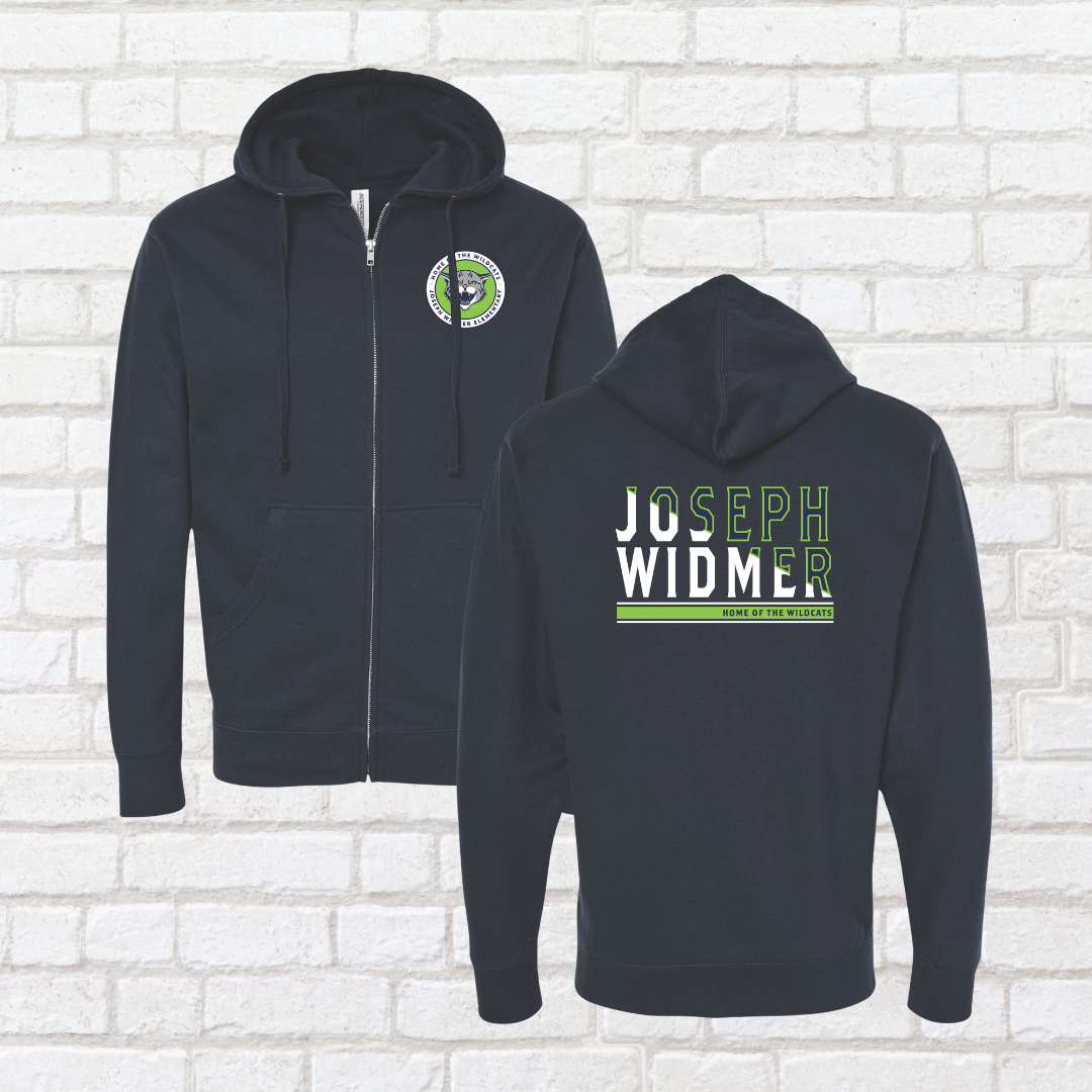 Athletic Wildcat Zip Up Hoodie