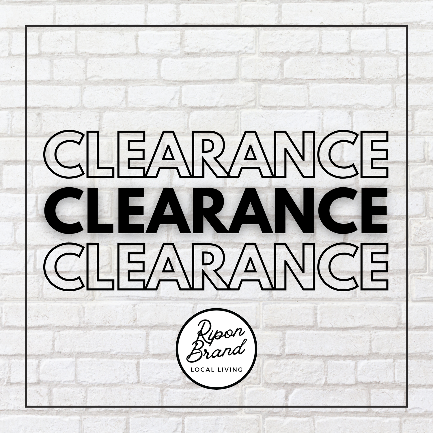 Ripon Brand Clearance
