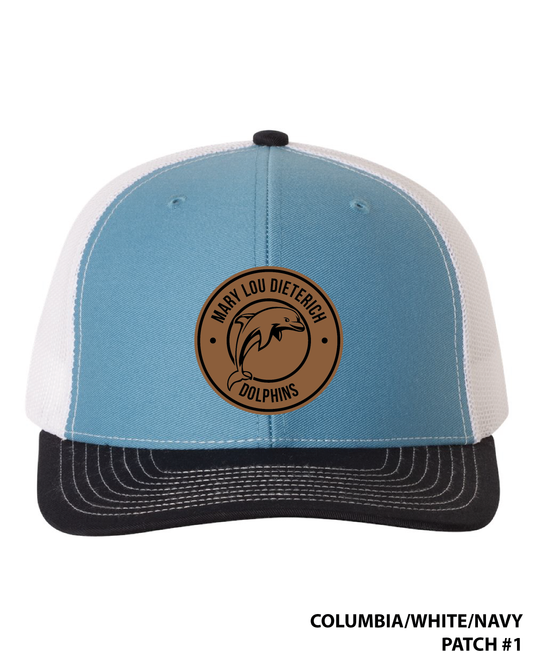 Snapback Leather Patch Hat