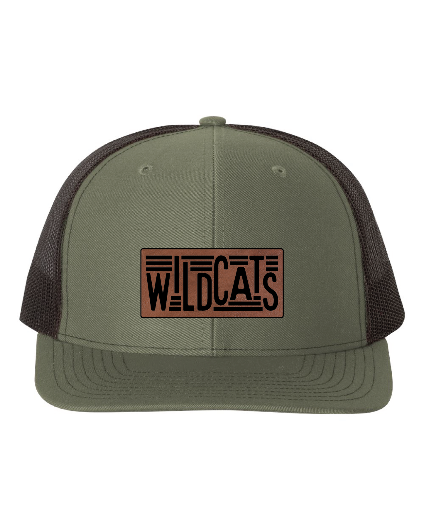 Snapback Leather Patch Hat