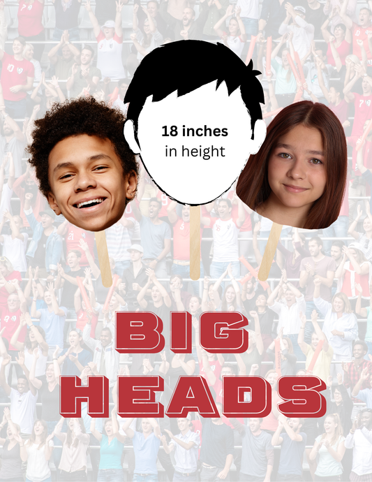 Big Head Signs - 18"