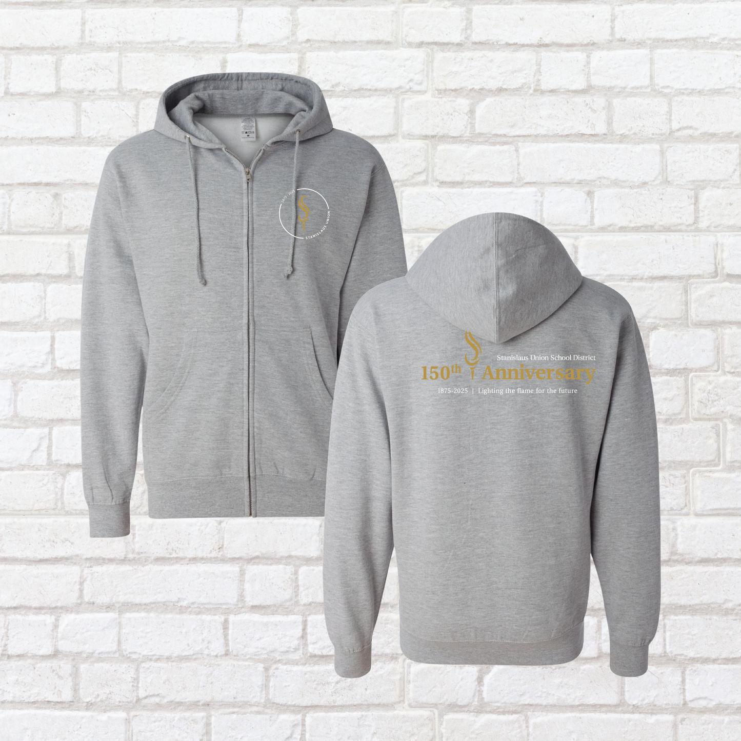 Classic SUSD Zip Up Hoodie