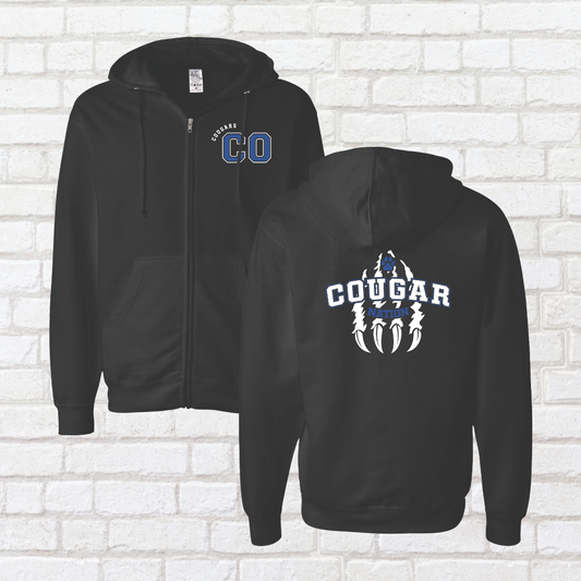 Slasher Cat Zip Up Hoodie