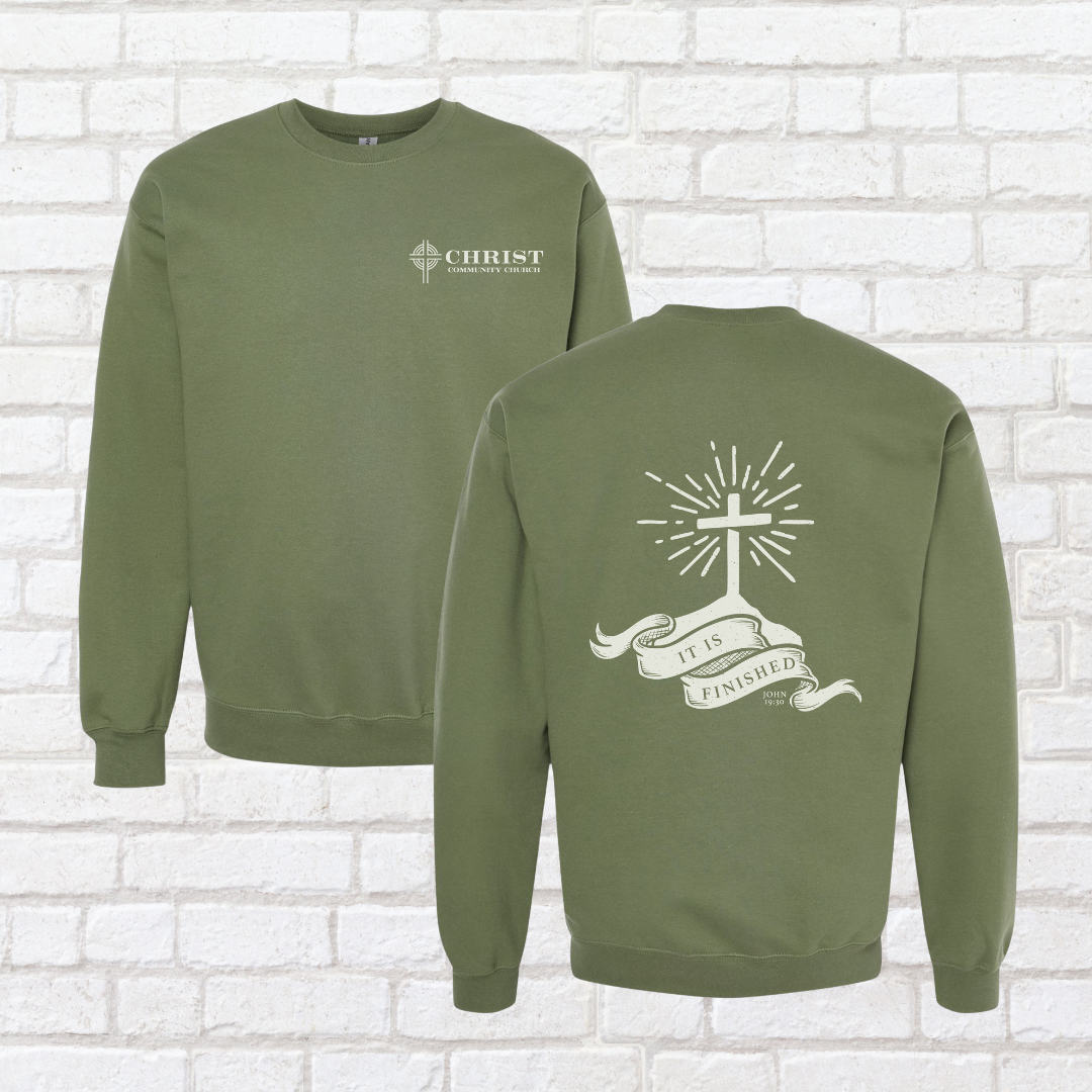It is Finished Crewneck Sweatshirt