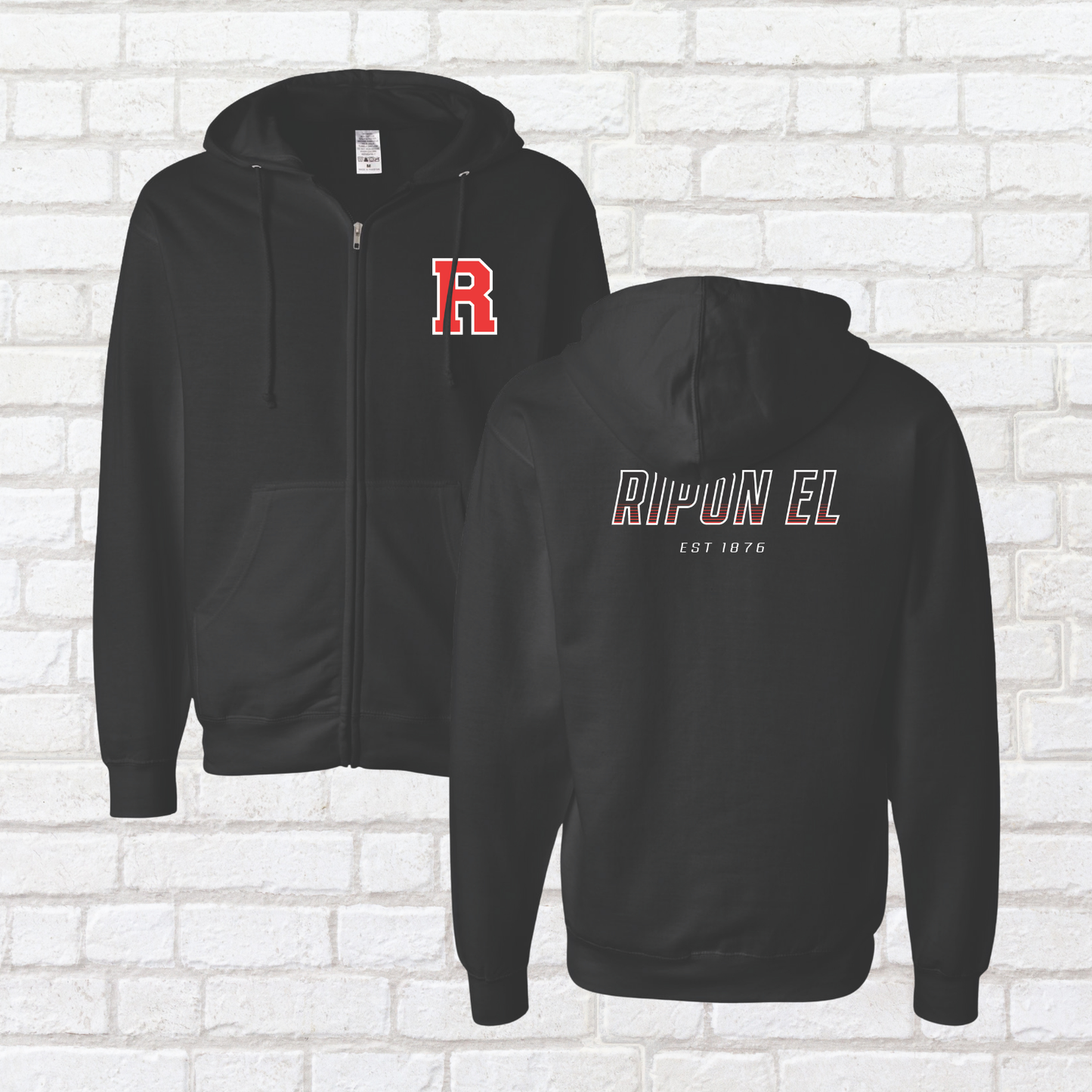Athletic Ripon El Zip Up Hoodie