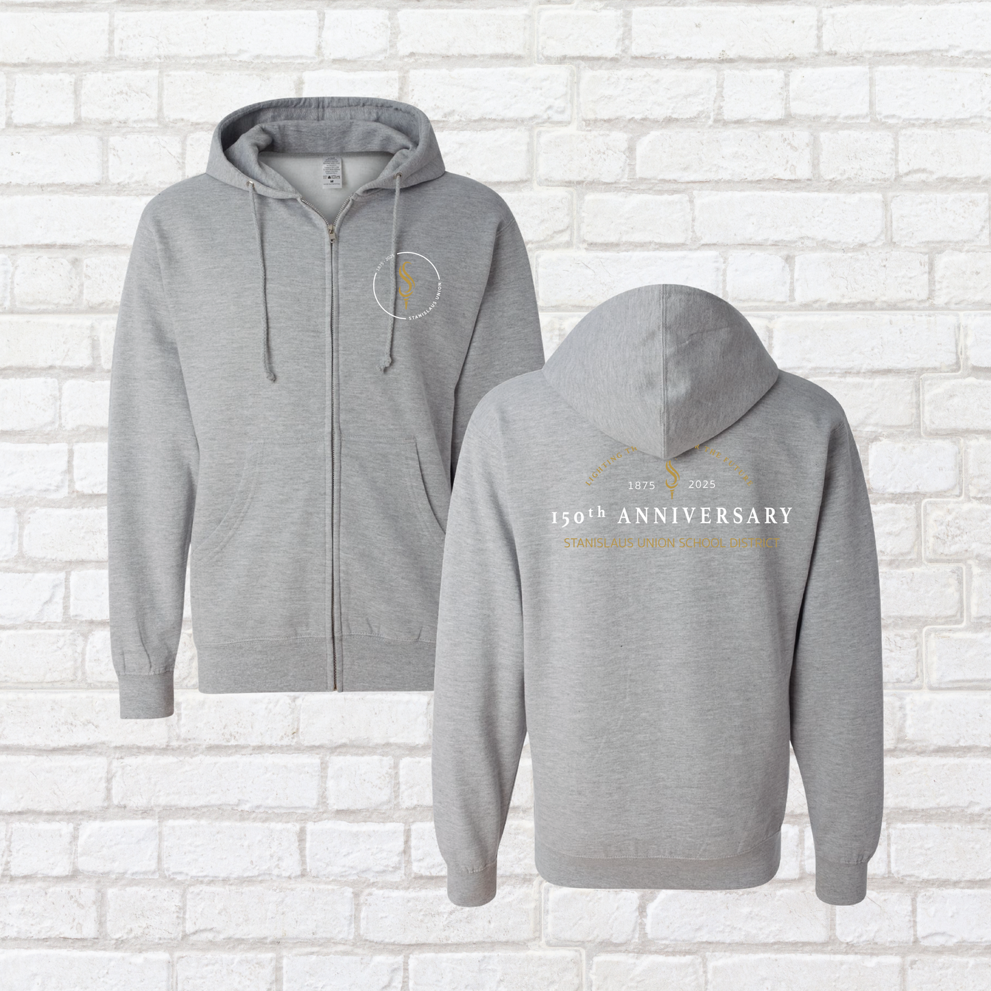 Collegiate SUSD Zip Up Hoodie