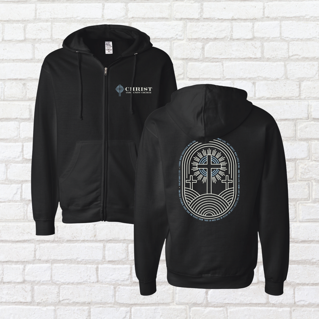 With Christ ZipUp Hoodie