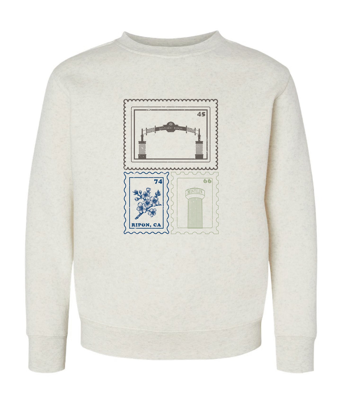 City Stamps Crewneck