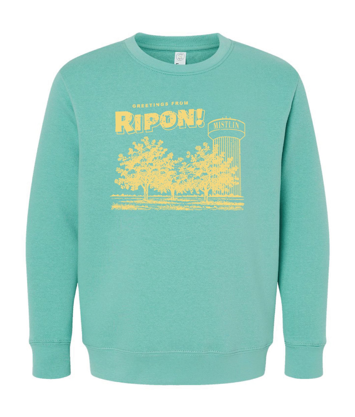 Vintage Postcard Crewneck
