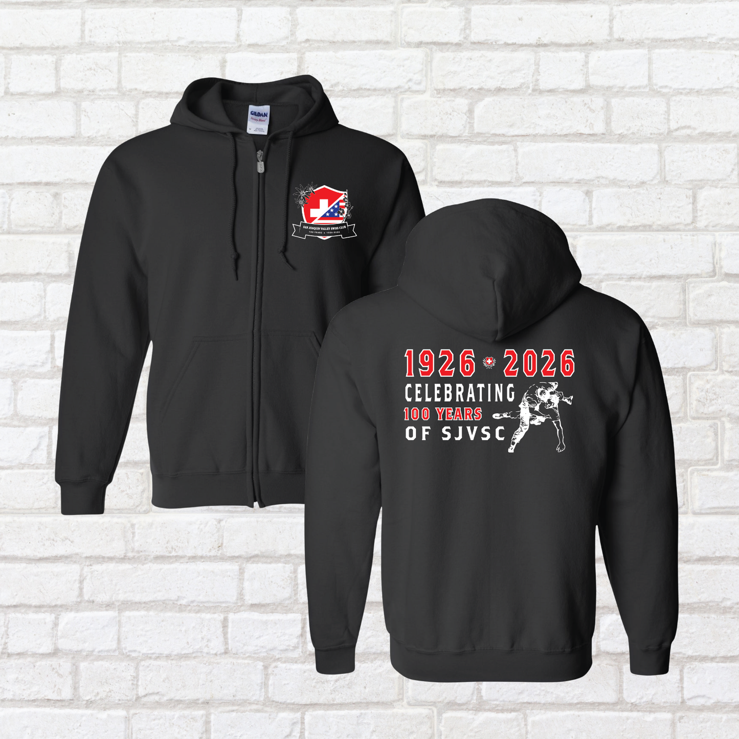 100th Anniversary Zip Up Hoodie