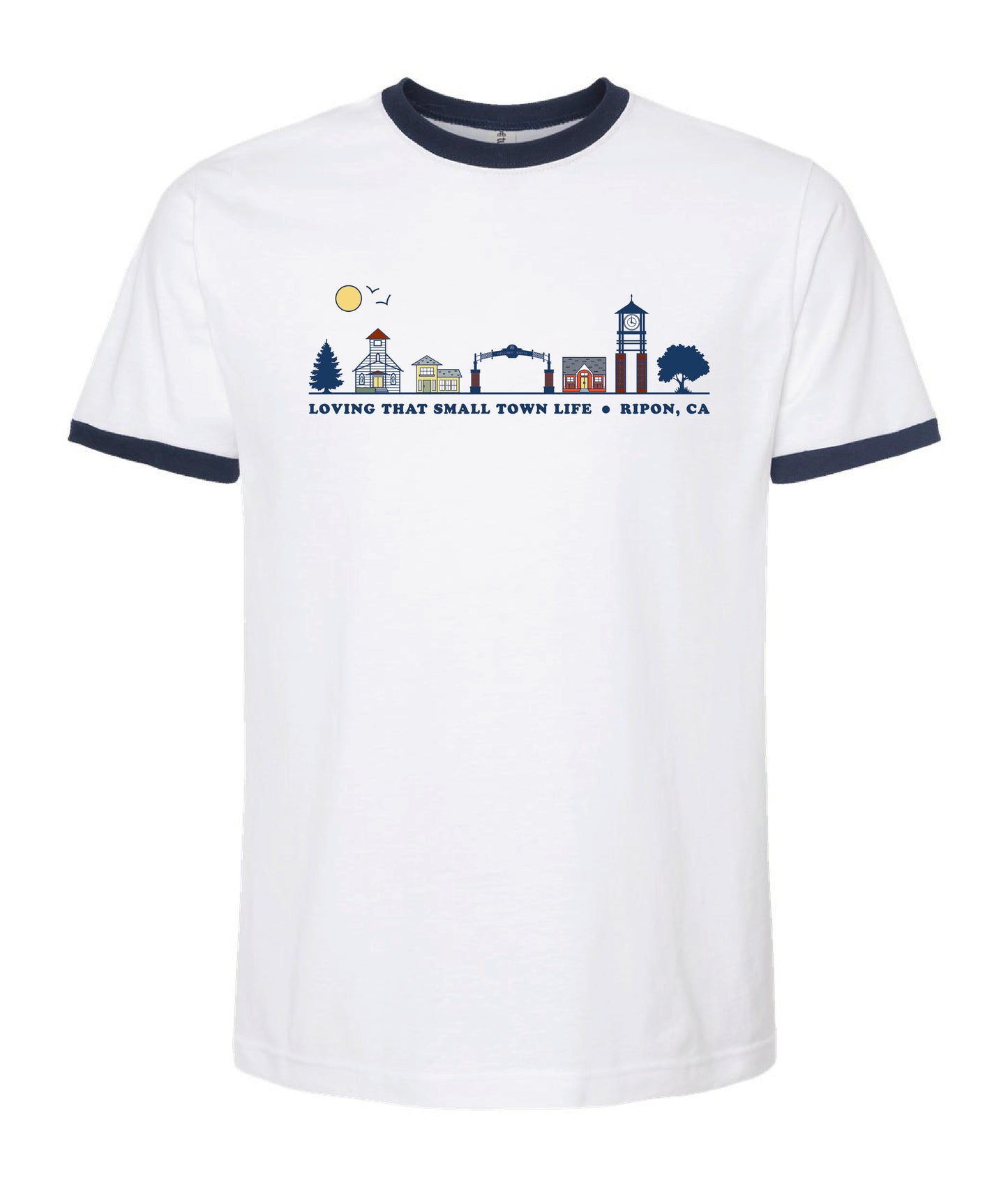 Ripon Ringer Tee (Choose your Design!)