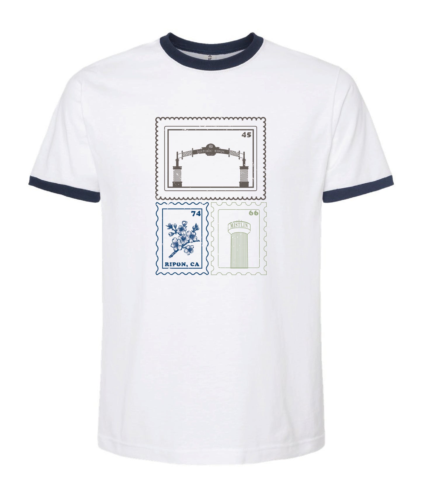Ripon Ringer Tee (Choose your Design!)