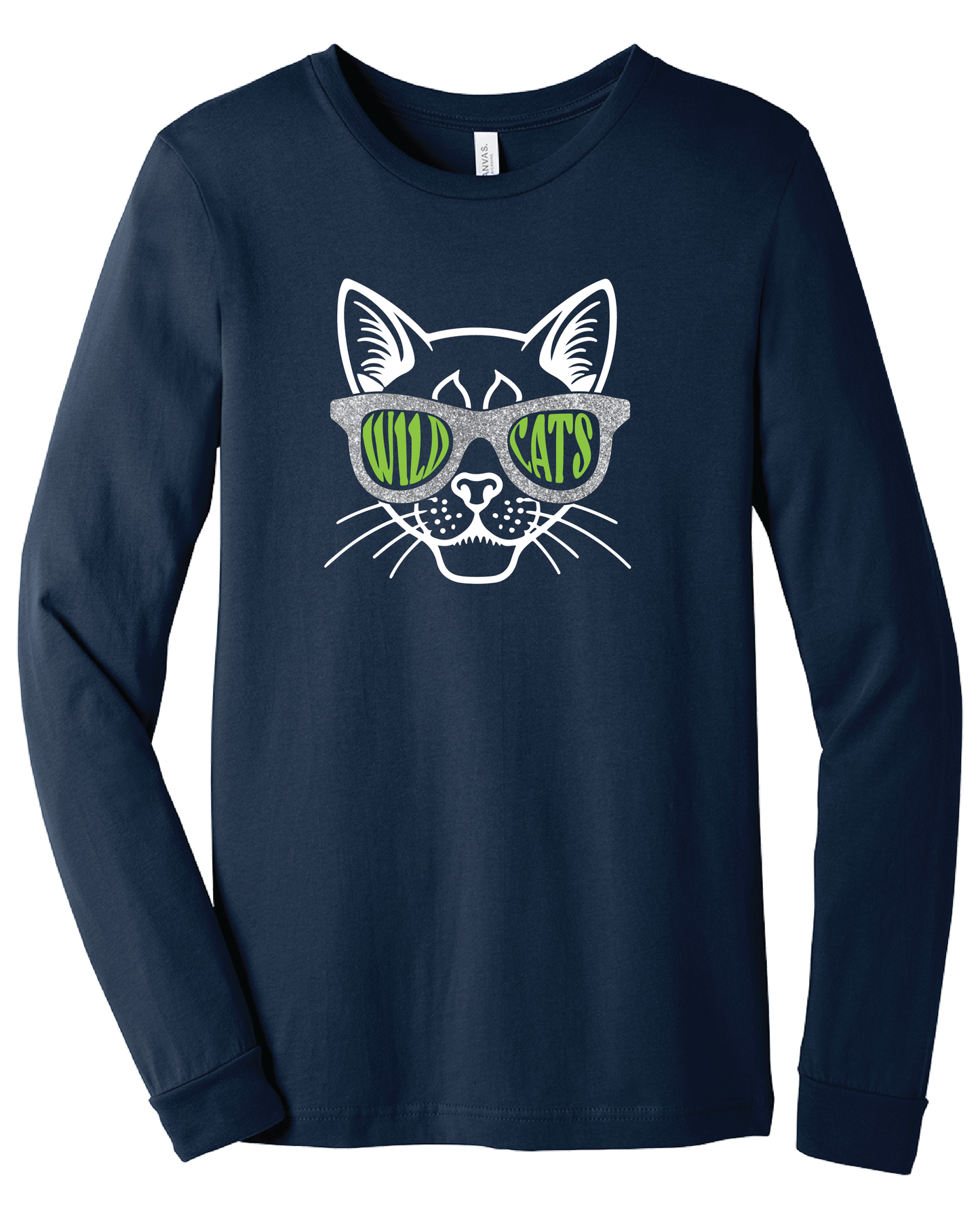 Wildcats Long Sleeve Tee (Choose your Design!)