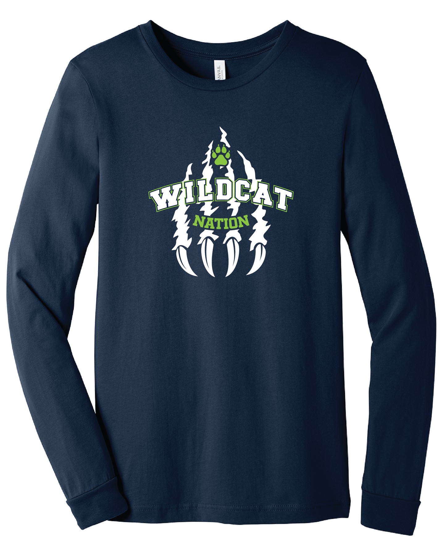 Wildcats Long Sleeve Tee (Choose your Design!)