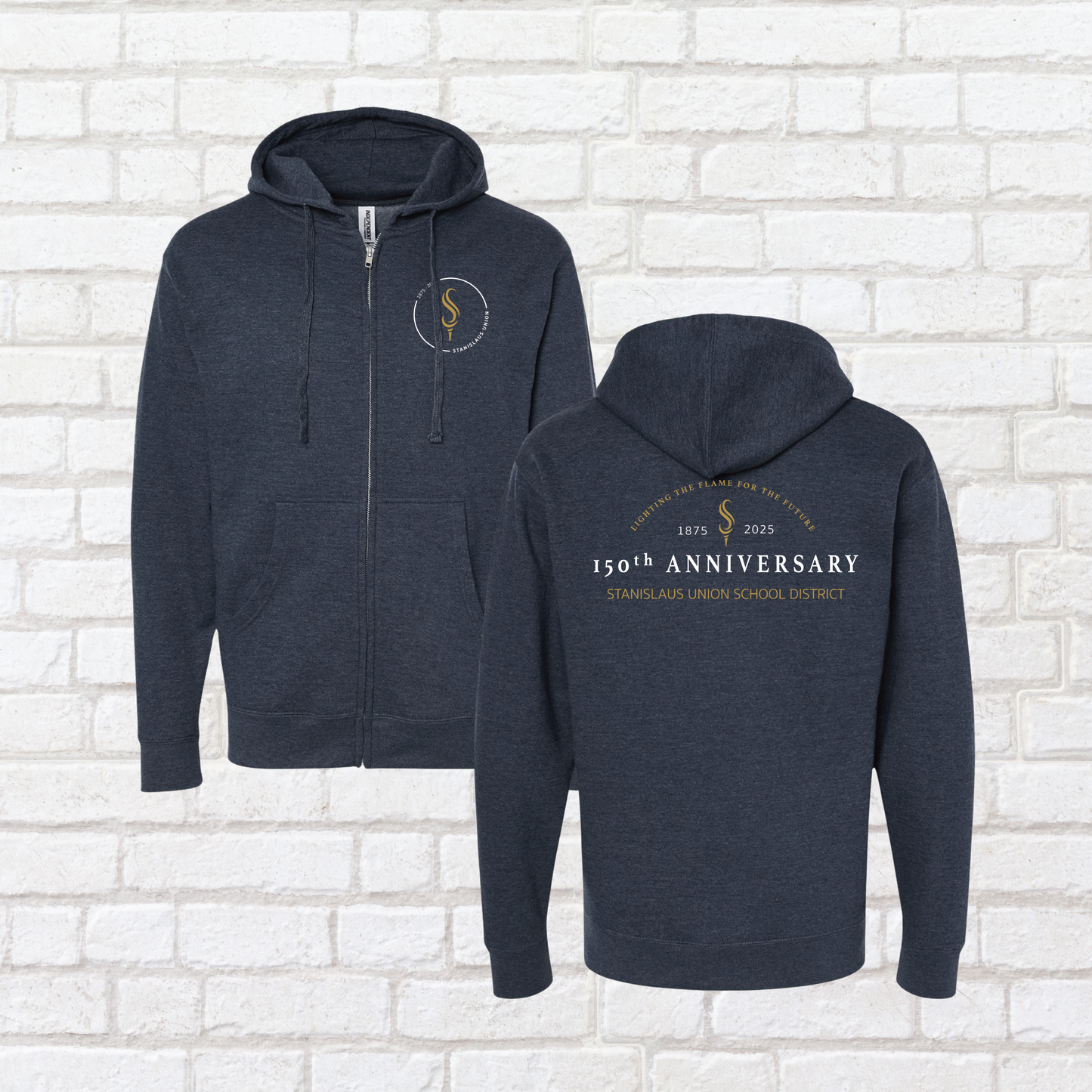 Collegiate SUSD Zip Up Hoodie