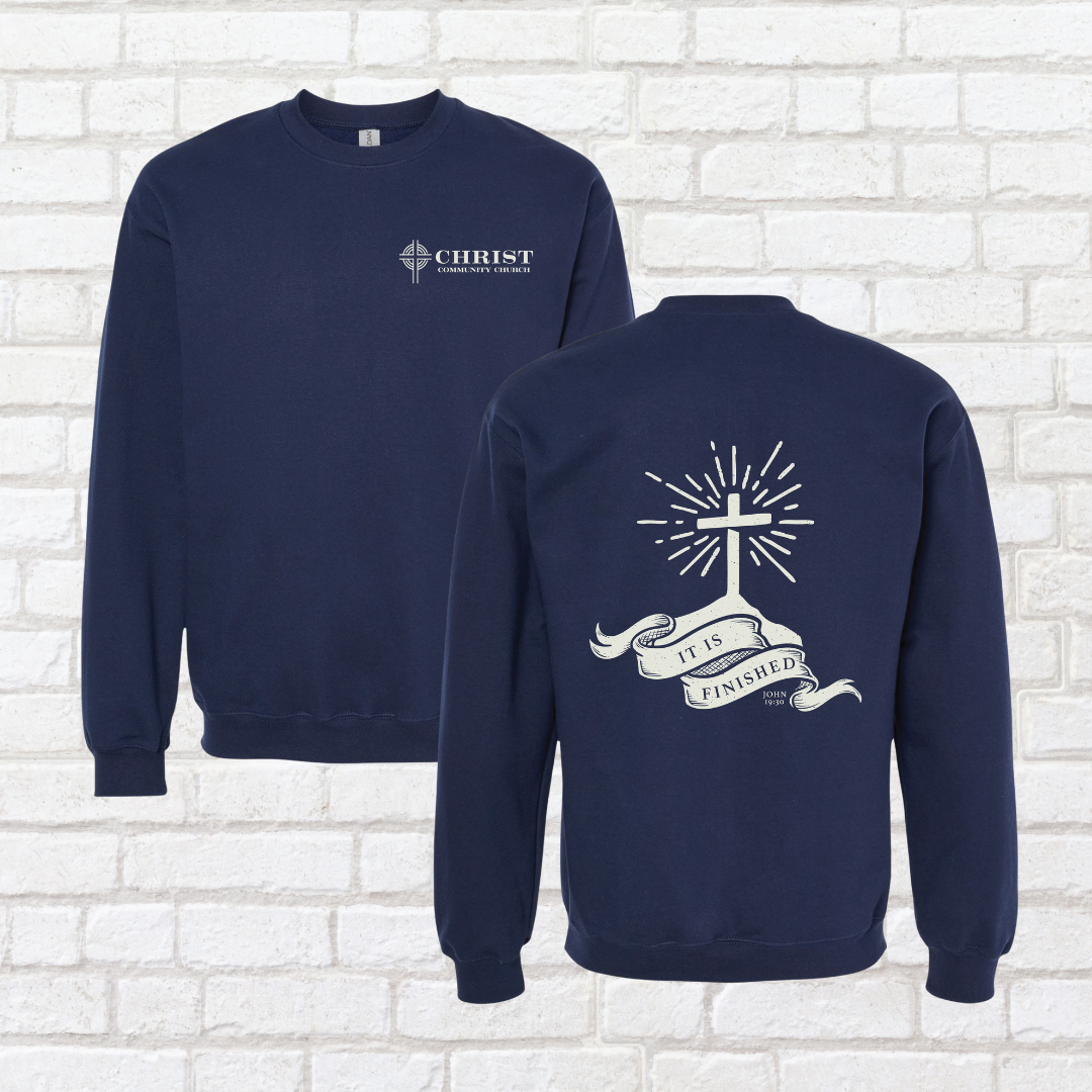 It is Finished Crewneck Sweatshirt