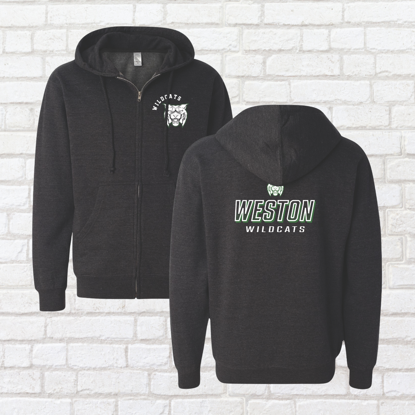 Weston Athletic Zip Up Hoodie