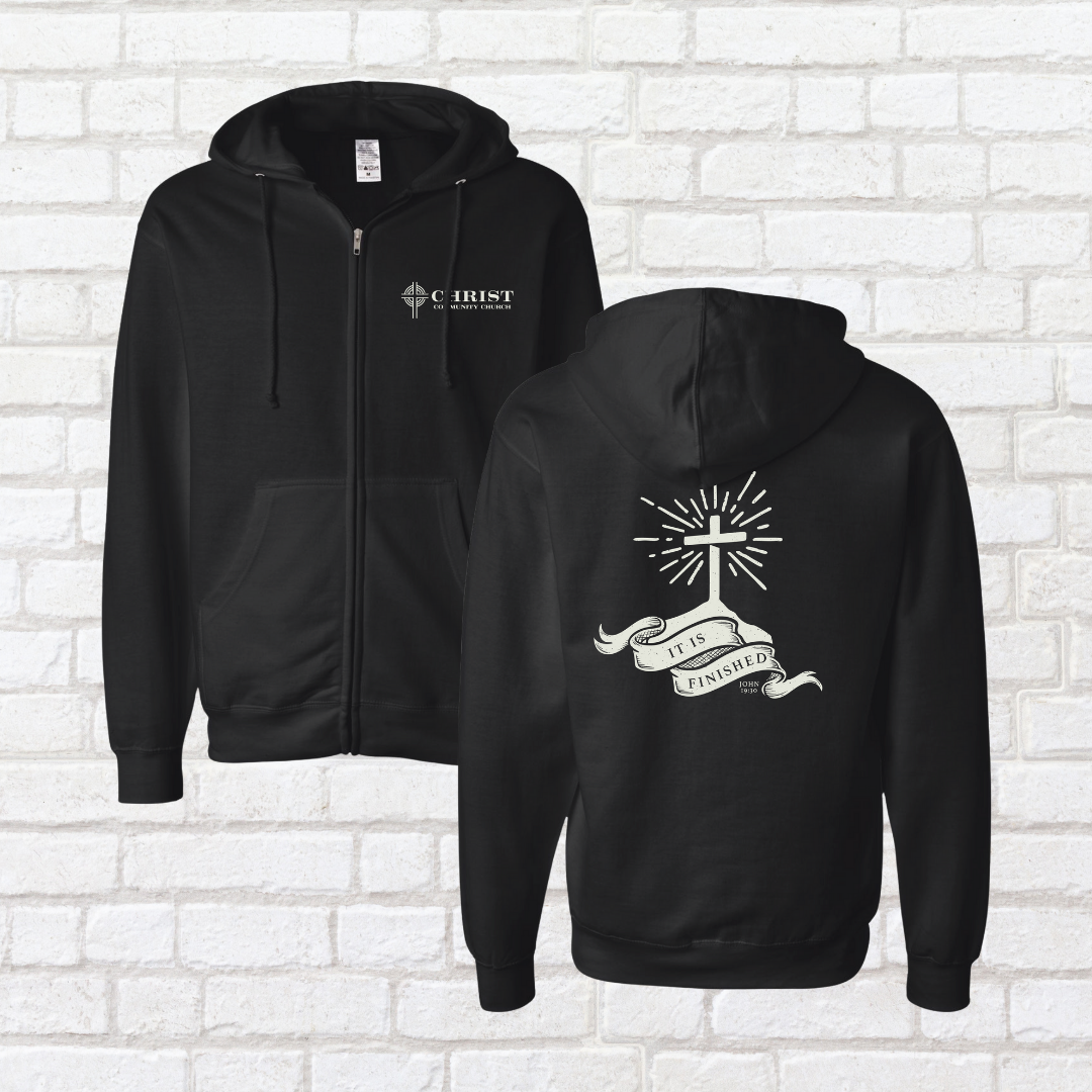 It is Finished ZipUp Hoodie