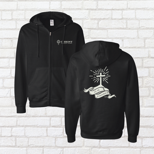 It is Finished ZipUp Hoodie