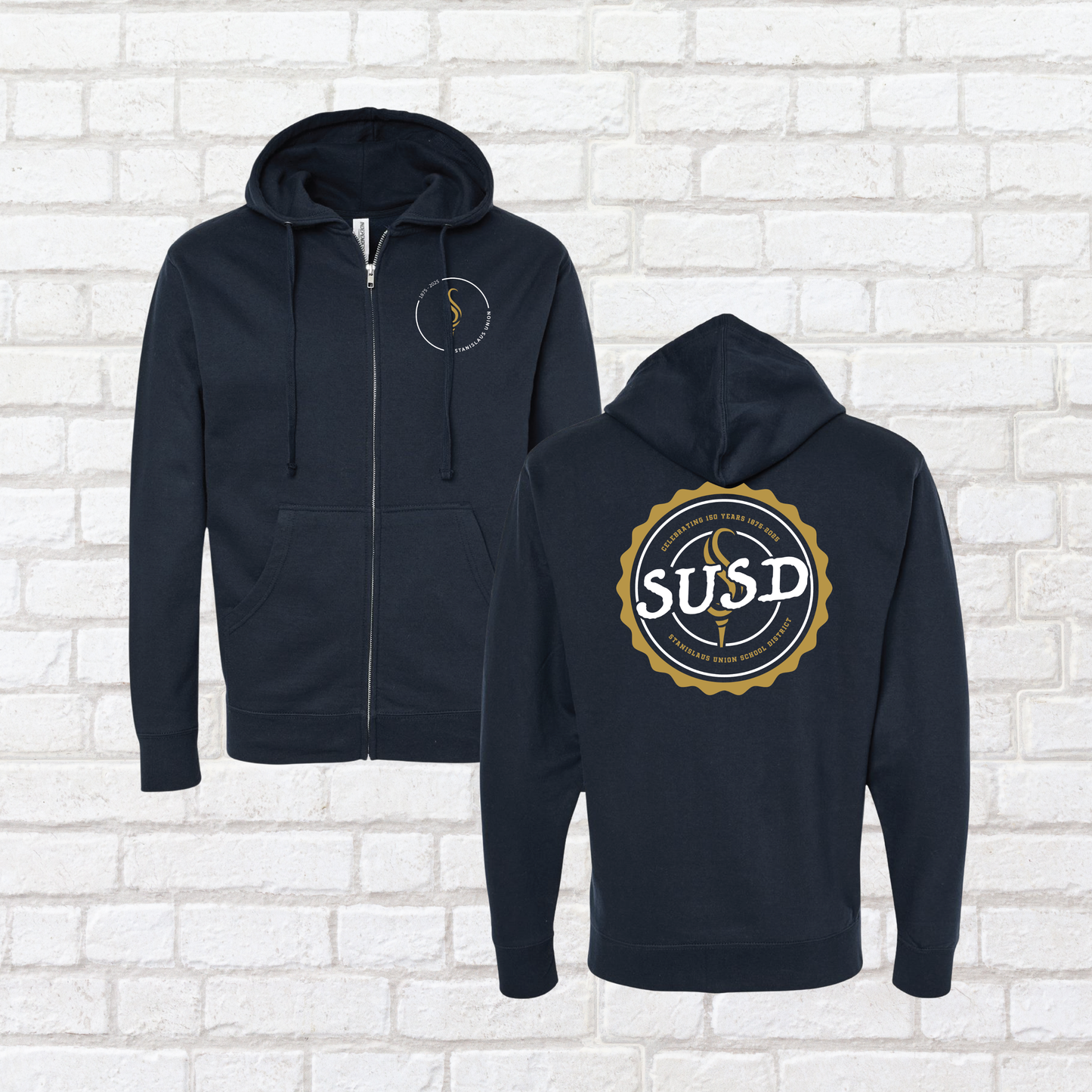 Emblem SUSD Zip Up Hoodie