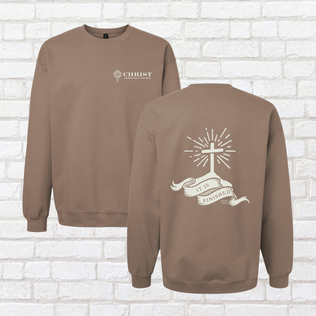It is Finished Crewneck Sweatshirt