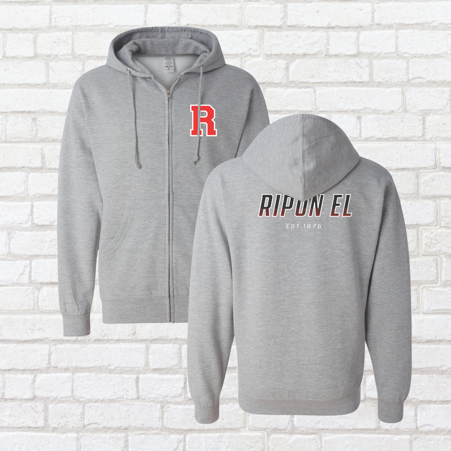 Athletic Ripon El Zip Up Hoodie