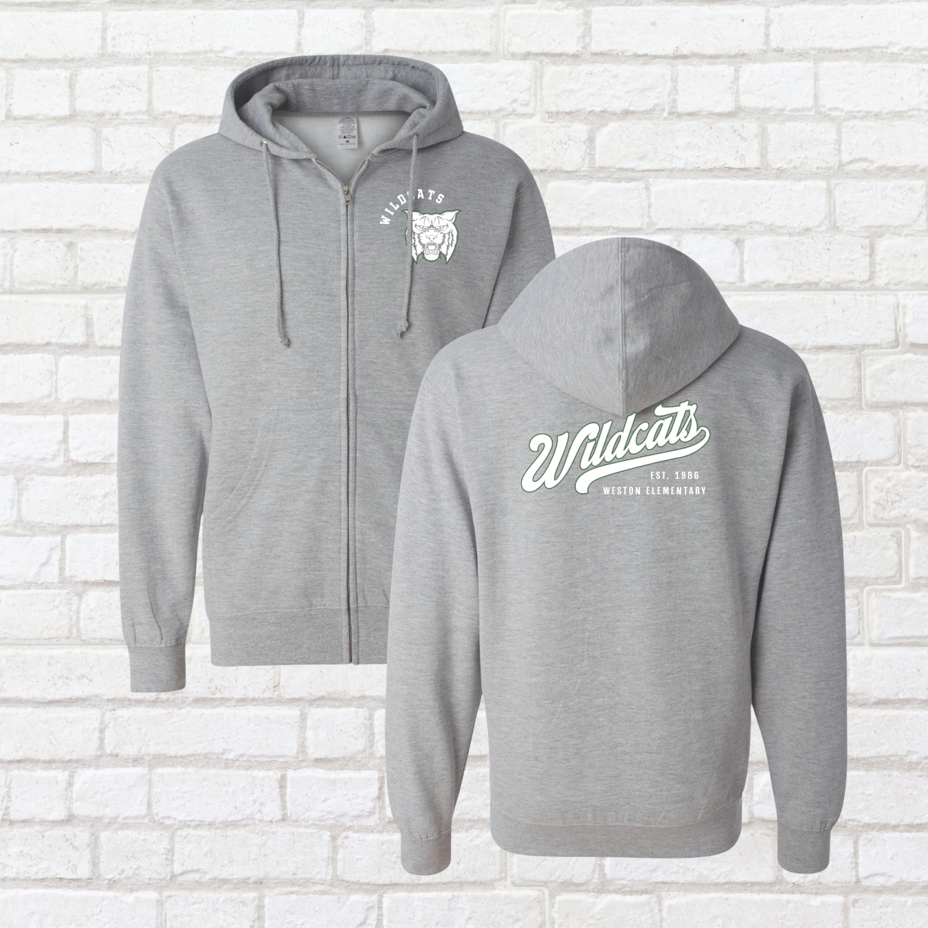Wildcats Flock Zip Up