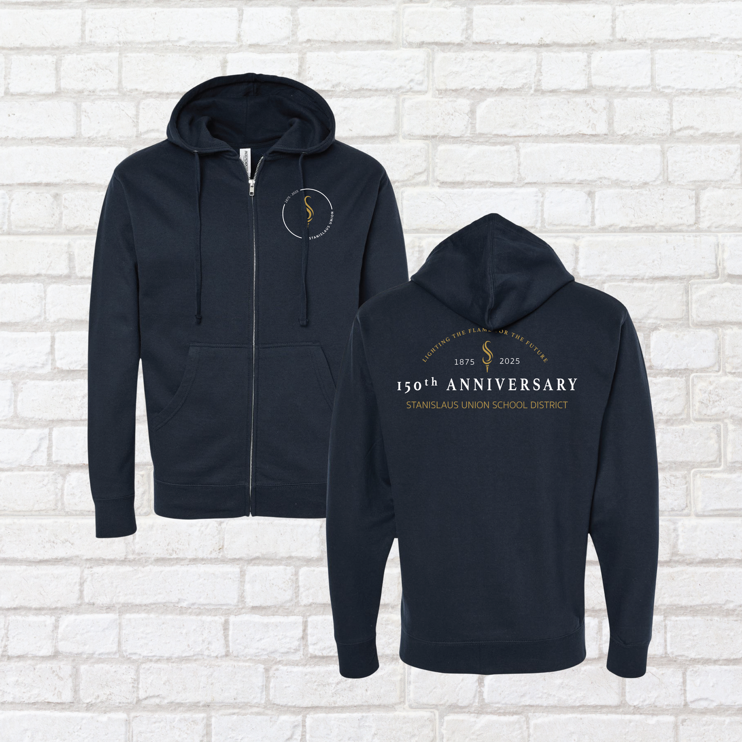 Collegiate SUSD Zip Up Hoodie