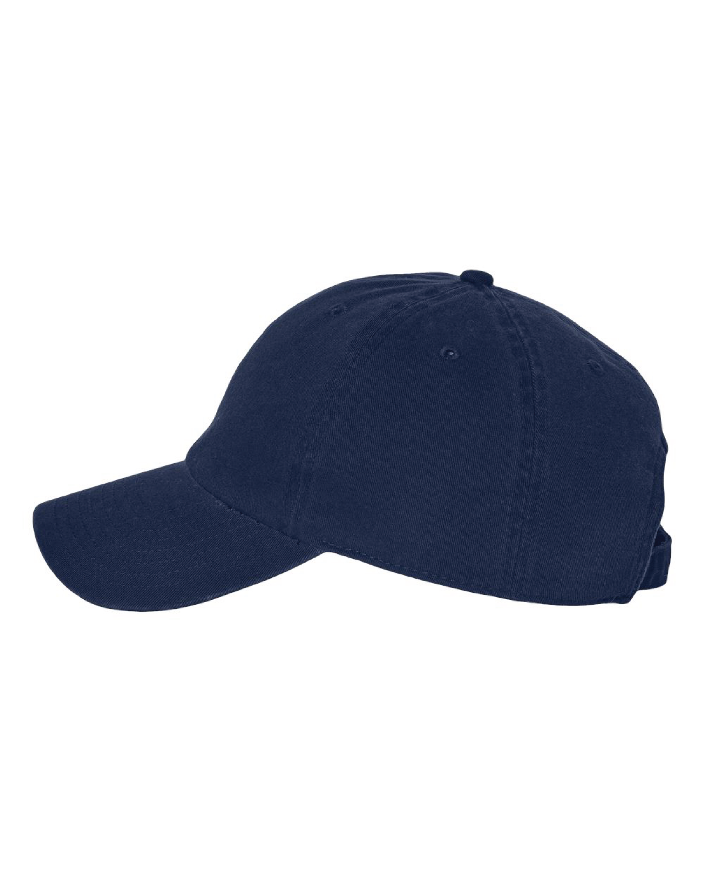 Twill Leather Patch Hat