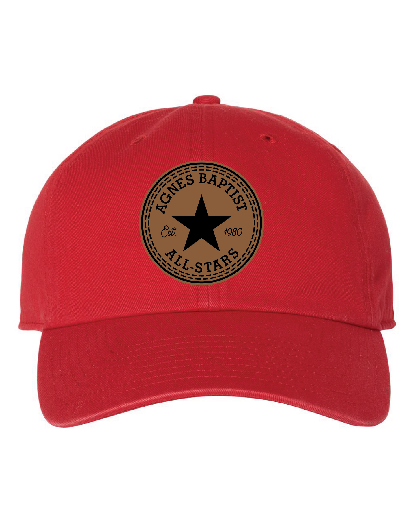 AB Twill Leather Patch Hat