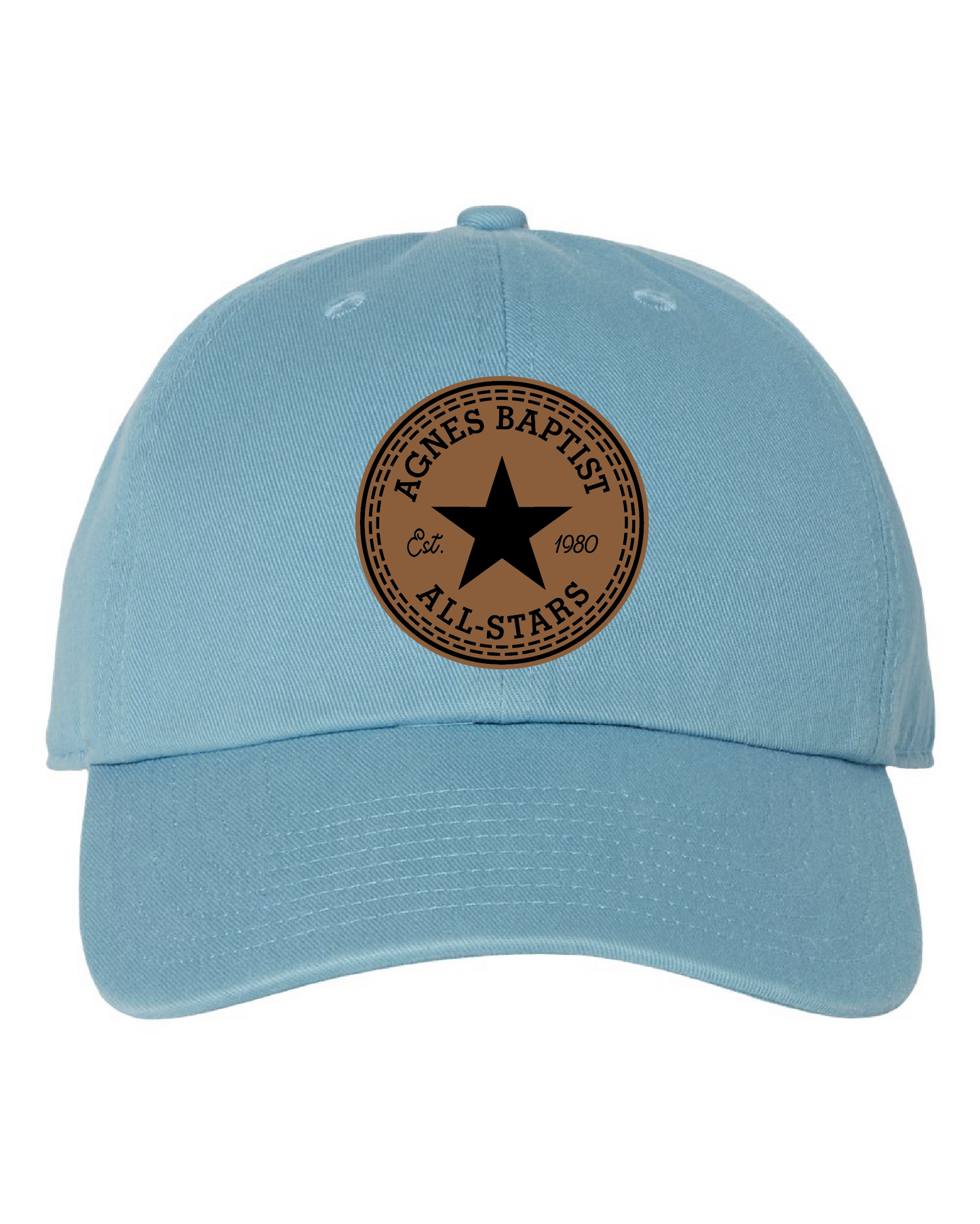 AB Twill Leather Patch Hat