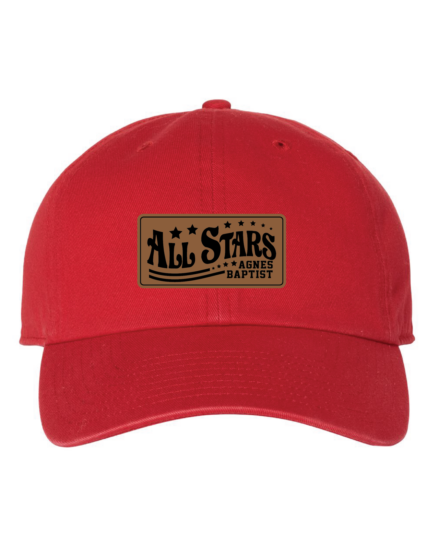 AB Twill Leather Patch Hat