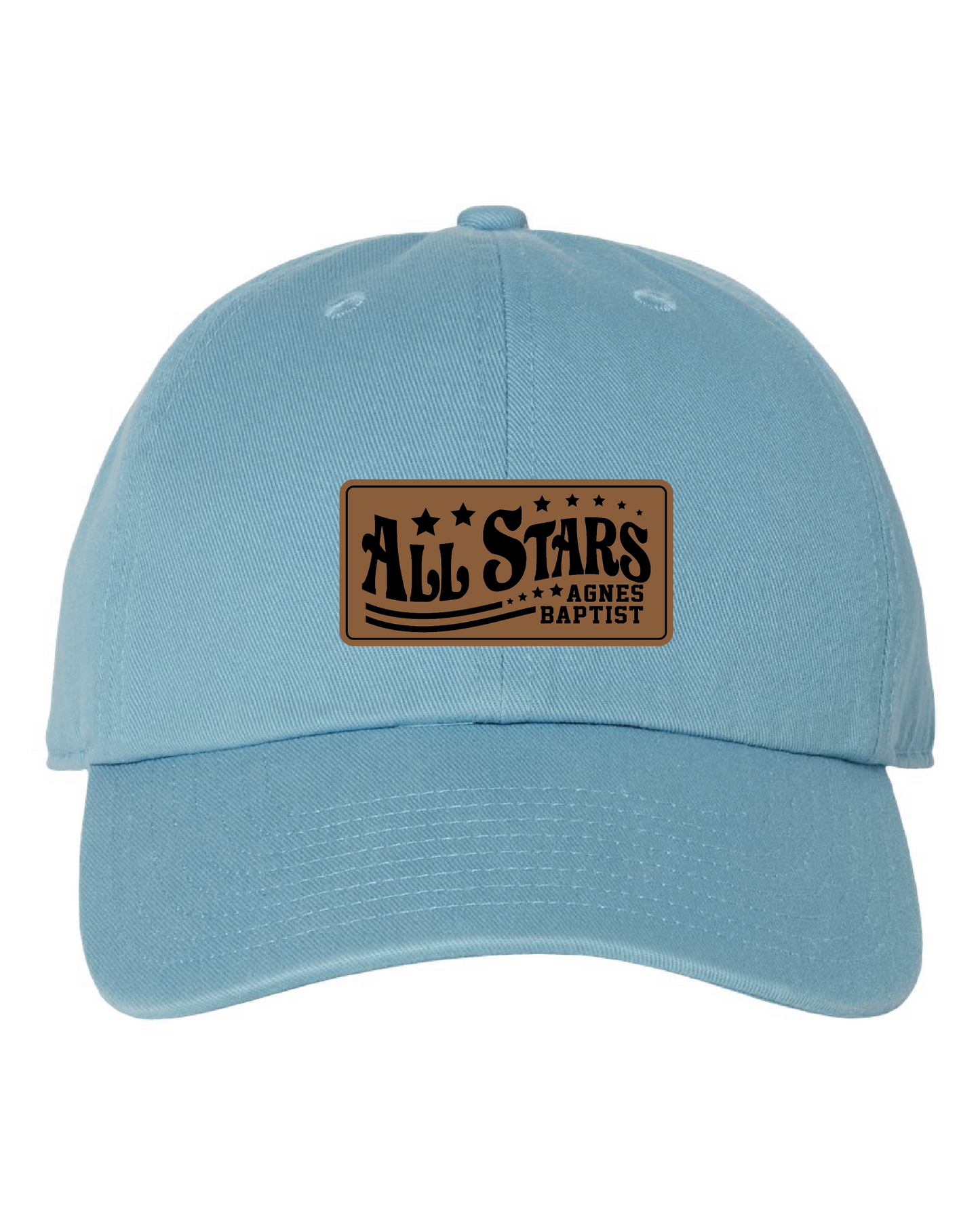 AB Twill Leather Patch Hat