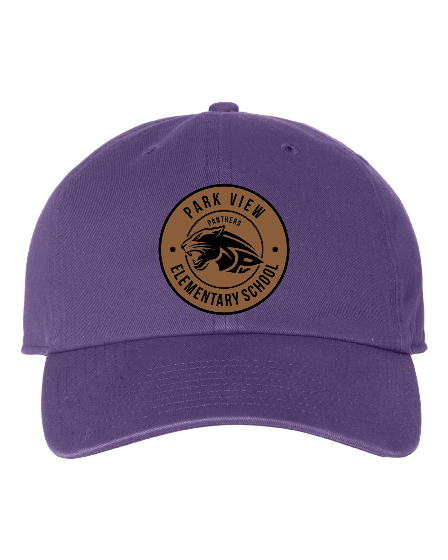 PV Twill Leather Patch Hat