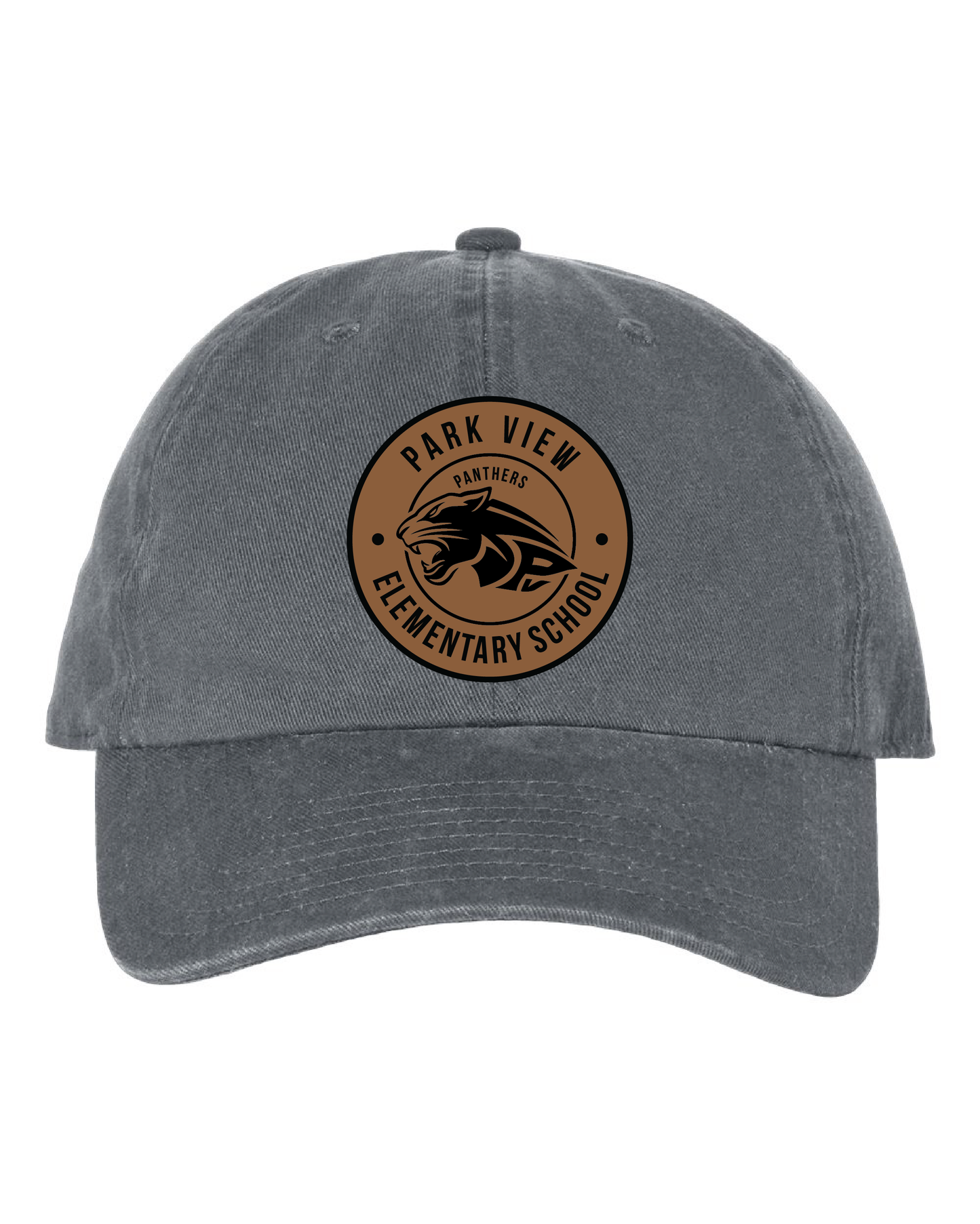 PV Twill Leather Patch Hat