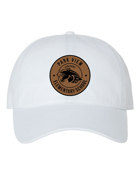 PV Twill Leather Patch Hat