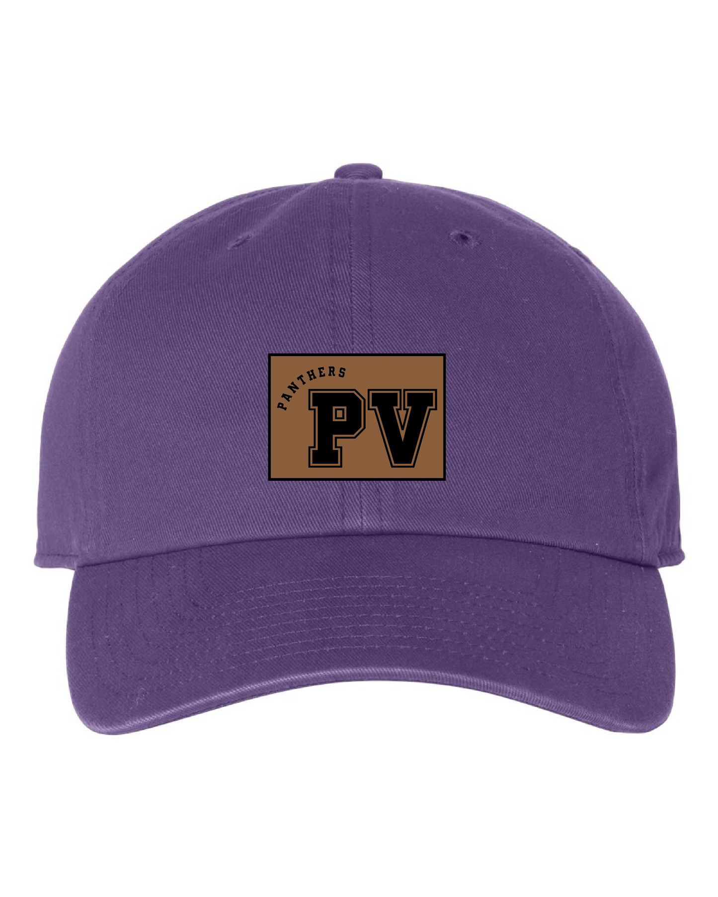 PV Twill Leather Patch Hat