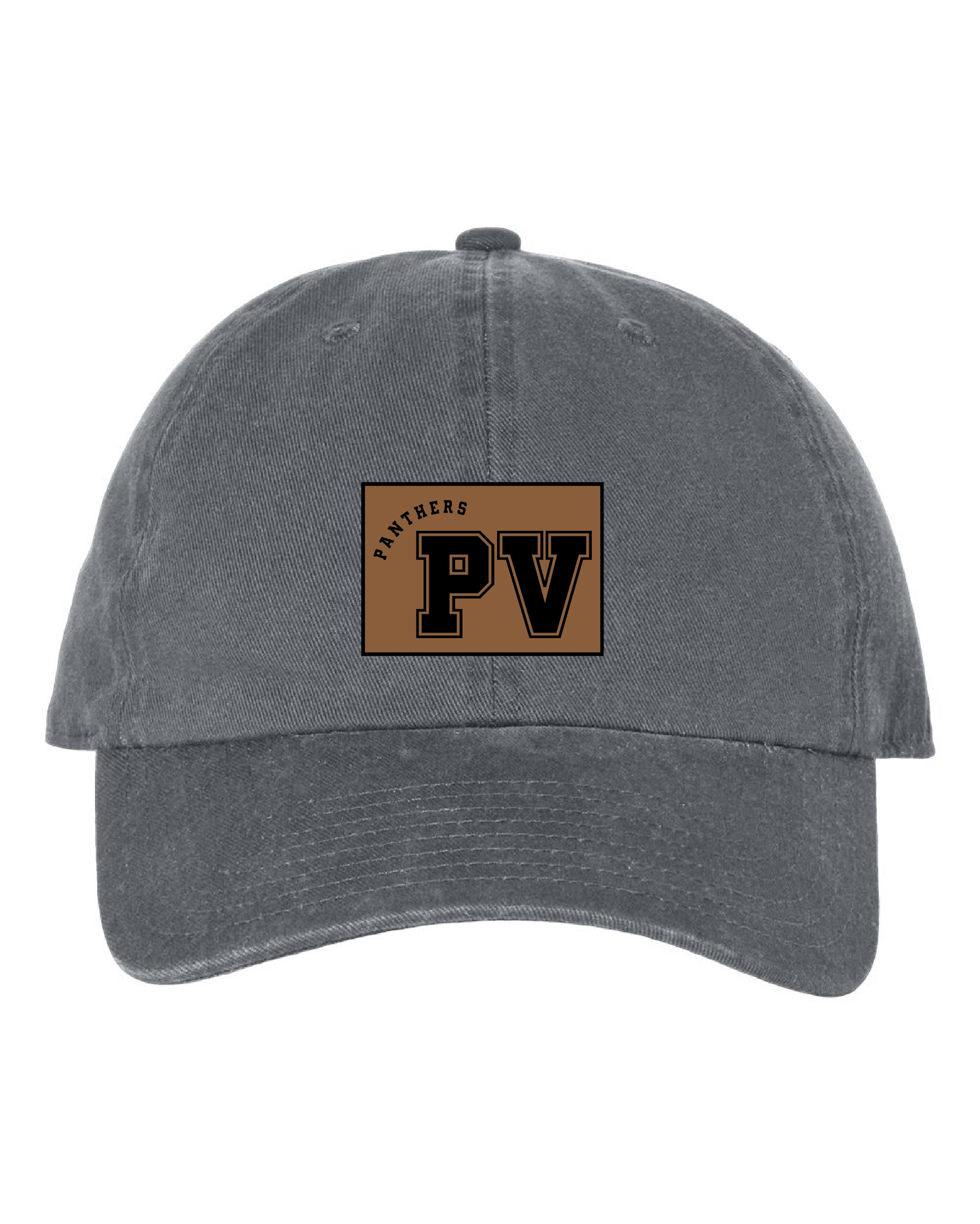 PV Twill Leather Patch Hat